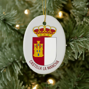 Kogeljas van Castilla La Mancha - Spanje Keramisch Ornament