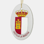 Kogeljas van Castilla La Mancha - Spanje Keramisch Ornament (Links)