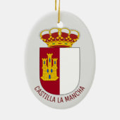 Kogeljas van Castilla La Mancha - Spanje Keramisch Ornament (Achterkant)