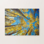 Kogelkleuren van Aspen-bomen 2 Legpuzzel (Horizontaal)