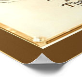 Kogelolie van de koopman ~  Adverteren Poster (Hoek)