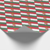 Kogelpapier met Hongaarse vlag Cadeaupapier (Hoek)