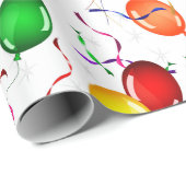 Kogelpapier voor ballonnen cadeaupapier (Rol Hoek)
