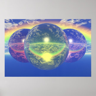 Kogels 2 - Niet-natuurlijke regenboog Poster