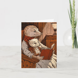 Kogels die een boek lezen kaart