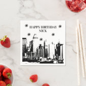 Kogels en gangsters partij servetten (Insitu)