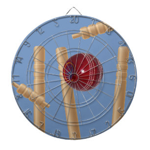 Kogels en pompen, van cricket, dartbord