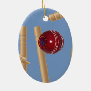 Kogels en pompen, van cricket, keramisch ornament