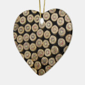 Kogels, munitie keramisch ornament (Links)