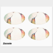 kogels ovale sticker (Vel)