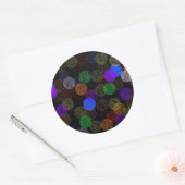 Kogels van Yarn Ronde Sticker (Envelop)