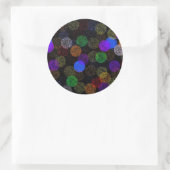 Kogels van Yarn Ronde Sticker (Tas)