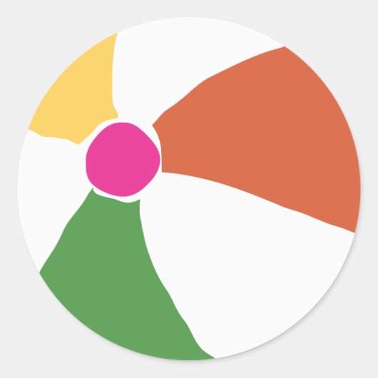 Kogelsticker Ronde Sticker (Voorkant)