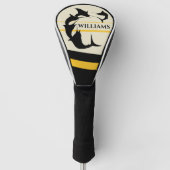 kogelvis golf golfheadcover (Voorkant)