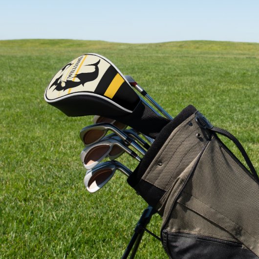 kogelvis golf golfheadcover (Insitu)