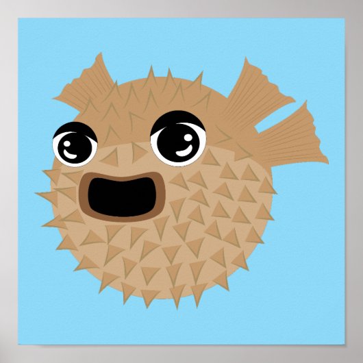 Kogelvis Poster (Voorkant)