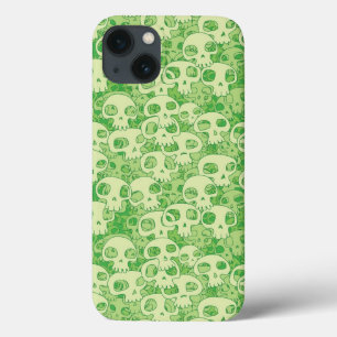 Kogelwollen schedels iPhone 13 hoesje