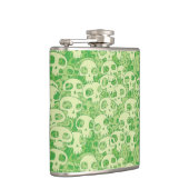 Kogelwollen schedels heupfles (Rechts)