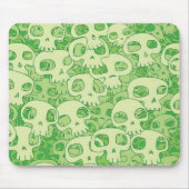 Kogelwollen schedels muismat (Voorkant)