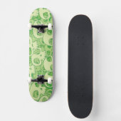 Kogelwollen schedels skateboard (Voorkant)