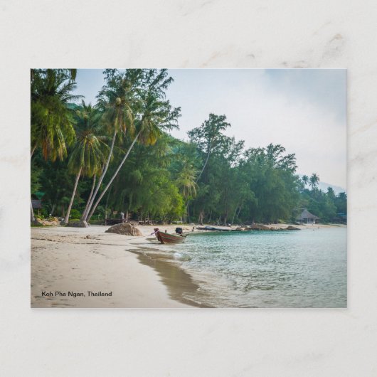 Koh Pha Ngan strand Briefkaart (Voorkant)
