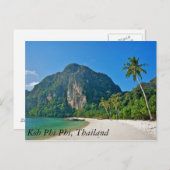 Koh Phi Phi, Thailand Briefkaart (Voorkant / Achterkant)