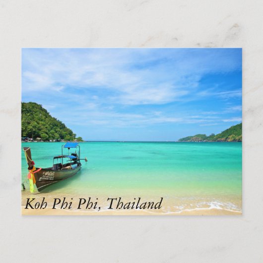 Koh Phi Phi, Thailand Briefkaart (Voorkant)