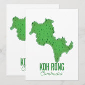 Koh Rong Cambodja (Voorkant / Achterkant)