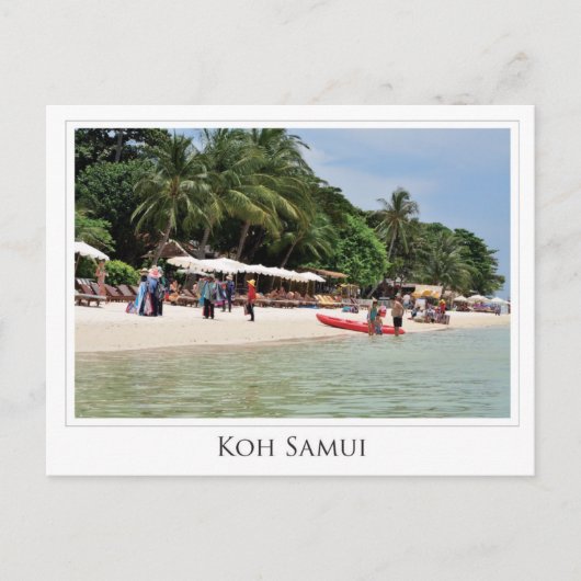 Koh Samui - Thailand Briefkaart (Voorkant)