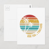 Koh Tao Thailand Briefkaart (Voorkant / Achterkant)