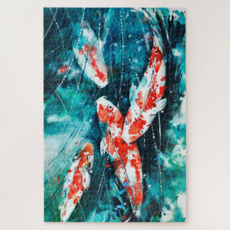 Kohahu Koi Carp Poisson Puzzle