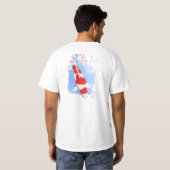 Kohaku Koi T-shirt (Achterkant volledig)