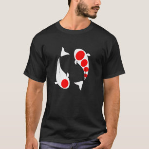 Kohaku Koi Vis Geluks Feng Shui Japan Nishikigoi C T-shirt
