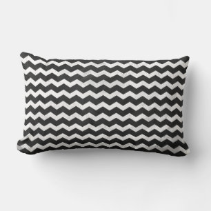 Kohl Black Chevron Pattern Kussen