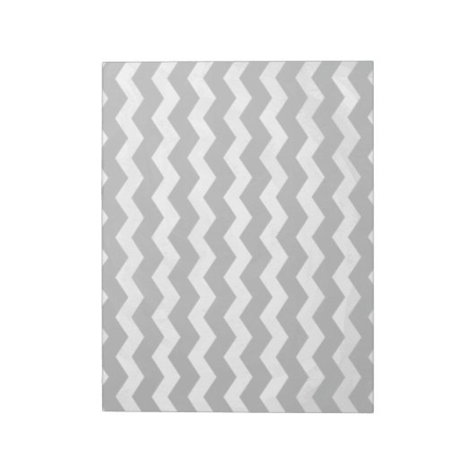 Kohl Black Chevron Pattern Notitieblok (Gedraaid)