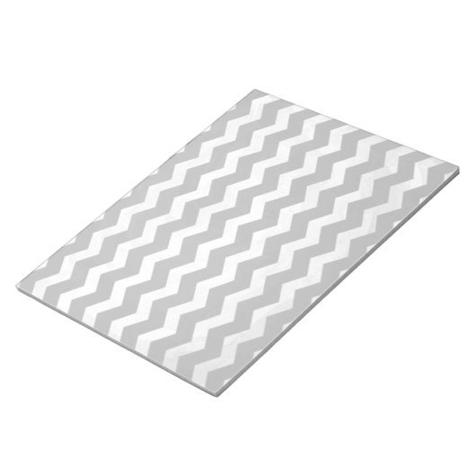 Kohl Black Chevron Pattern Notitieblok (Schuin)