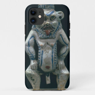 Kohl-pot in de vorm van de god Bes in het nieuwe K iPhone 11 Hoesje