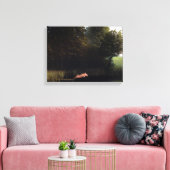 Kohler Pig Painting Canvas Afdruk (Insitu (Woonkamer))