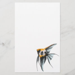 Koi Angelfish Stationery Briefpapier