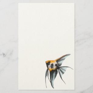 Koi Angelfish Stationery Briefpapier
