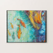 Koi Art puzzle Legpuzzel (Horizontaal)