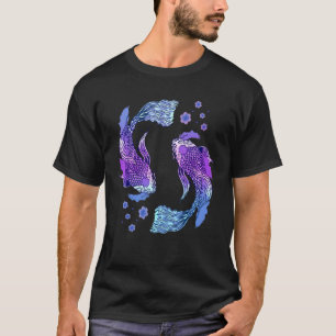 Koi Aziatische Karper Japanse Koi Karper Japan Vij T-shirt