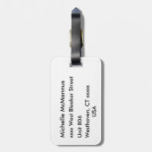 Koi Bagagelabel (Achterkant verticaal)