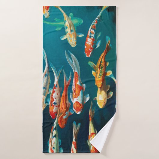 Koi Ballet - (Serviette de bain)