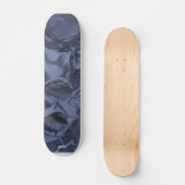 Koi (blauw) skateboard (Voorkant)