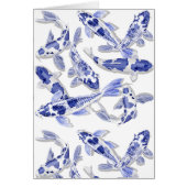 Koi bleu et blanc (Devant)