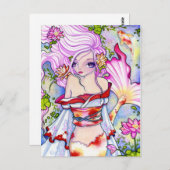 Koi - Briefkaart (Voorkant / Achterkant)