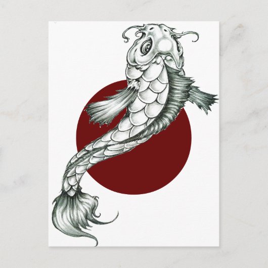 Koi Briefkaart (Voorkant)