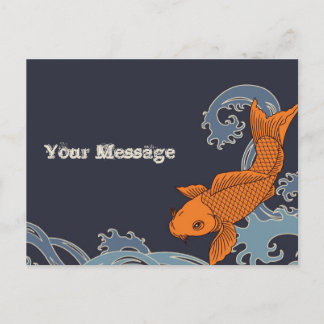 Koi-Briefkaart (marine) Briefkaart