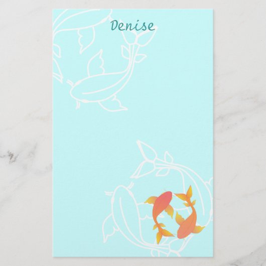 Koi Briefpapier (Voorkant)